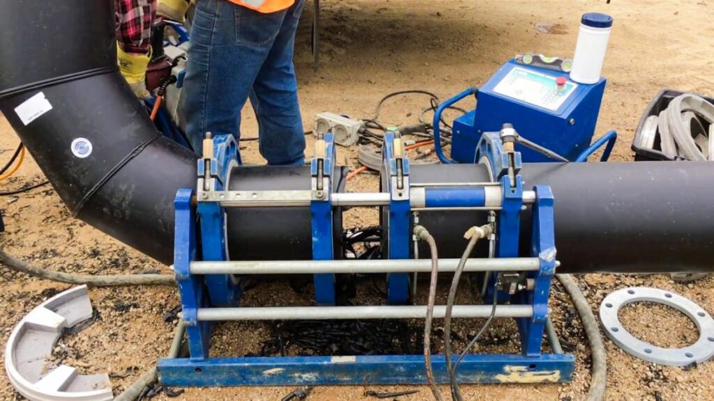Máquina de termofusión a tope para tuberías HDPE en Arequipa