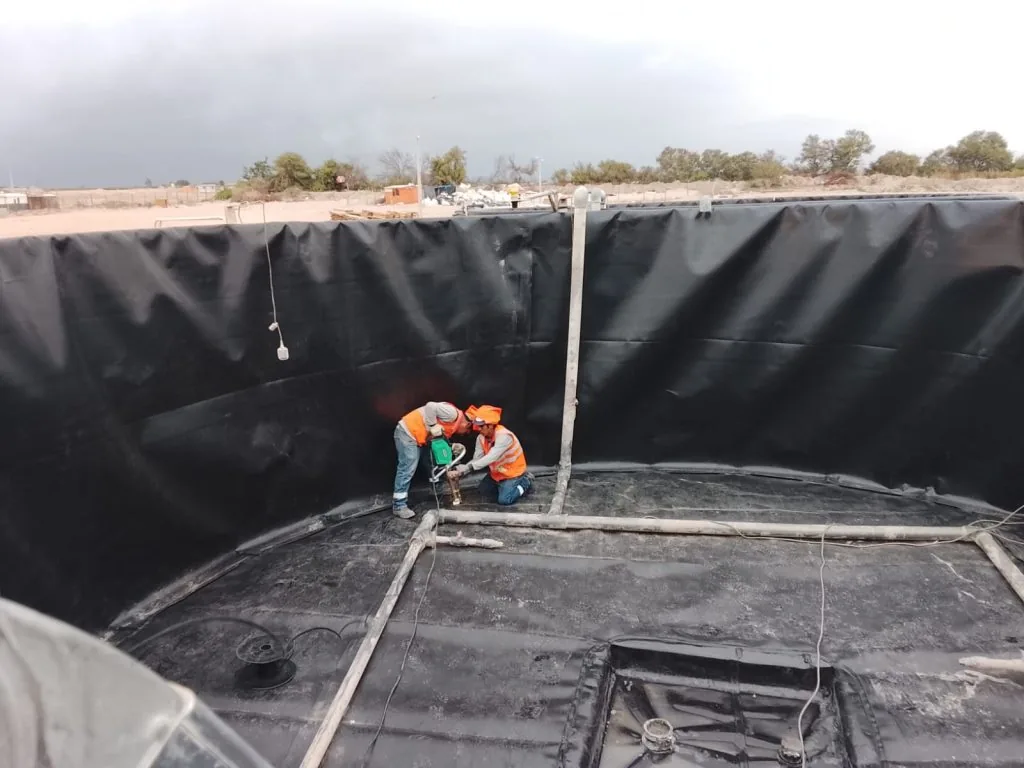 Trabajo de instalación realizado por ICIM